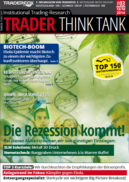 Cover Trader Think Tank Magazin Nr. 3